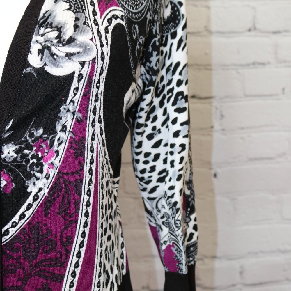 Patterned Cardigan - image 3